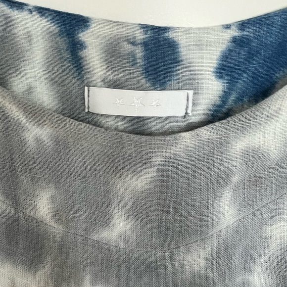 NWOT Blue and Gray Tie-Dye Dress - Picture 6 of 9